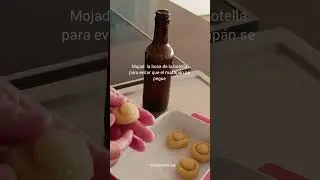 Como dar forma de seta a los panellets / trucos de cocina