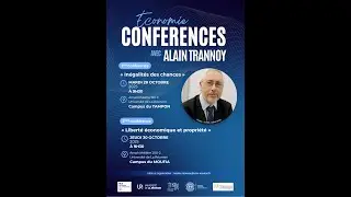 Conférence d'Alain Trannoy : 