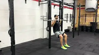 Barbell Assisted Supinated Pull Up