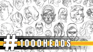 1000 Heads in A Month Challange #1000HeadsChallenge │ 693/1000