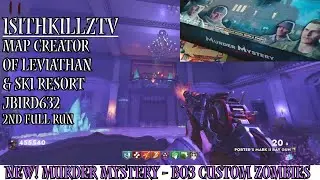 Murder Mystery Bo3 custom zombies- Full easter egg & Takeo boss fight! - 2nd run, again it was fun!