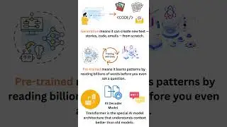 How ChatGPT talks like Humans? What is GPT? #aifordevelopers #ai #education #learning #chatgpt