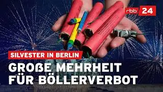 BerlinTrend: Weniger Böller und mehr Regeln an Silvester 2025