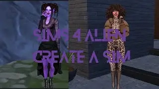 The sims 4 Alien Create a Sim #sims4 #sims4cc #simscas