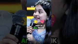 Kiara cute 💝 Speech for Hi Nanna award in SIIMA 😍 #hinanna #nani