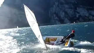 Matteo Opti Surf  am Gardasee 03 / 2009