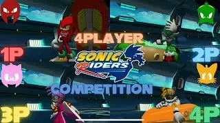 Sonic Riders 4Player Competition #2