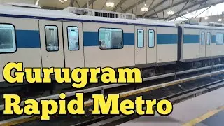 Gurugram Rapid Metro Tour Vlog | Gurugram Rapid Metro Experience | Sikandarpur to Phase 3 Metro