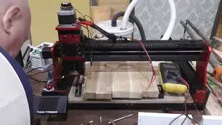Установка 1,5 квт шпинделя На ТТС 450 Pro