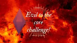 Sims 4 - Evil to the Core! Episode 1 | CAS and House building