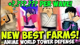 New Best Money Farm Units In Anime World Tower Defense (Update 13.5)