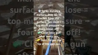 🛠️ #SprayFoamTips #InsulationMistakes #DIYConstruction #SprayFoamDIY #HomeInsulation #OffGridLiving