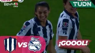 &iexcl;MATONA! Burkenroad marca el tercero | Rayadas vs Puebla | Liga MX Femenil - Jornada 1 Clausura 2026