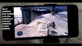 Halo Infinite Multiplayer Android Gameplay Microsoft Xcloud Cloud Gaming Rog Phone 5 60 FPS