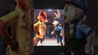 Nick and judy had a fight behind the scene #zootopia #zootopia2
