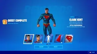 How to Unlock All Superman Quests REWARDS in Fortnite Season 6 | Fortnite Superman Quests