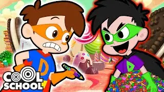 Bonus Content: Drew VS The Candy Thief! 🍭 | A Stupendous Drew Pendous Story | Cool School