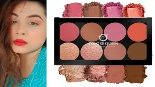 Colors Queen Professional Blush Palette || PRIYANKA