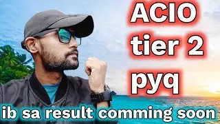 acio tier 2 strategy and pyq I ib security assistant result coming soon 🔥 #ib #ibacio #ibsa