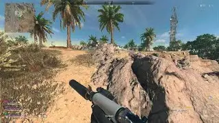 Warzone 2. Gas grenade hit him and downed him lol