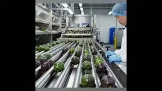 Inside an Avocado Oil Factory | From Fresh Avocados to Pure, Cold-Pressed Oil#AvocadoOil #HowItsMade