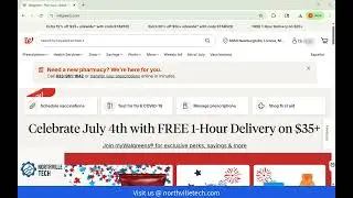 How to Request New Prescription on Walgreens Online
