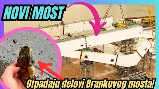 Počinje betoniranje novih stubova budućeg mosta na Savi. 