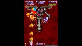 Kingdom Grand Prix TATE MODE (Real Sega Saturn) #verticalvideo #segasaturn #shmup