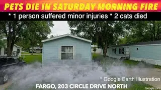 Pets Die In Saturday Morning, Fargo Fire
