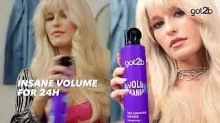 got2b NEW Volumania Hairpsray - 24h Fearless Volume