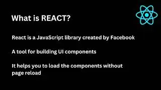 What is React Js? || Why react js is used?