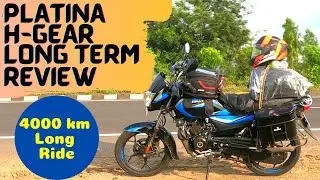 BAJAJ PLATINA H GEAR REVIEW | LONG RIDE REVIEW | MILEAGE