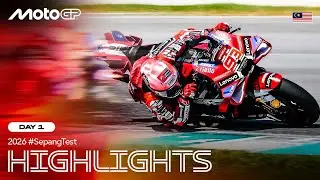 Marc Marquez leads the first day of 2026! 🚀 | HIGHLIGHTS Sepang Test - Day 1