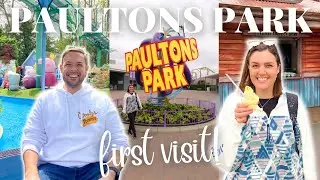 PAULTONS PARK VLOG! OUR FIRST VISIT! | Ride POVS, Pineapple Dole Whip, Peppa Pig World & More! 2023