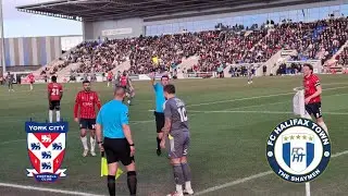 Action packed drama at York!  York City vs Halifax Town - 22nd February 2025
