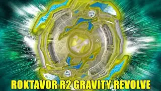 Roktavor R2 Gravity Revolve + Battle - Beyblade Burst Dual Layer System - Hasbro B9489