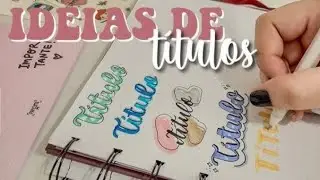 Ideias De Títulos 