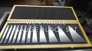 Unboxing - WEN Angle Gauge Block Set