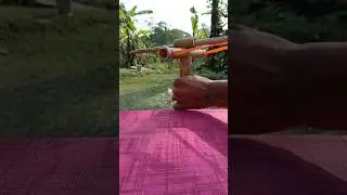 bamboo aur robot se teer banaya🤯🏹 #bamboo #teer&atilde; #bambooshoot #jungleexperience #viralvideo