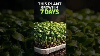 Grow Food in 7 Days? 🌱 Microgreens Explained #shorts