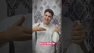 How to Chant on Beads 📿✨️ Easy steps💕 #shortvideo #viralvideo #fypviral #explorepage #krishna #viral