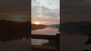 #thekkil bridge #kasaragod  #kerala #evening #tourism