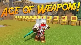 AGE OF WEAPONS! | Minecraft Mod Showcase!
