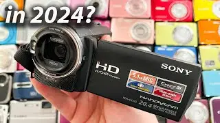 Sony HDR-CX570 camcorder review with zoom test, photo, video footage in 2024