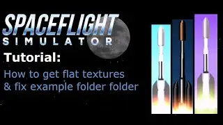 Sfs Tutorial: How to get flat textures and fix the example folder I Sfs 1.5.9
