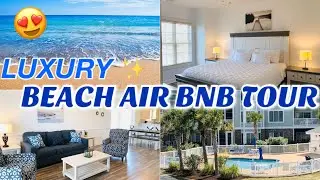 LUXURY BEACH AIR BNB TOUR ‼️ + DOLLAR TREE, MARSHALLS, FIVE BELOW HAUL