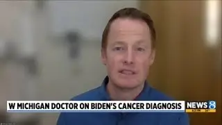 West Michigan doctor on Biden's cancer diagnosis