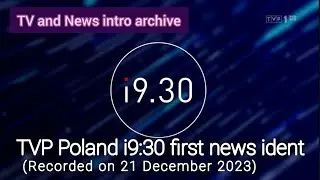 TVP Poland new i9:30 news intro (21.December.2023)