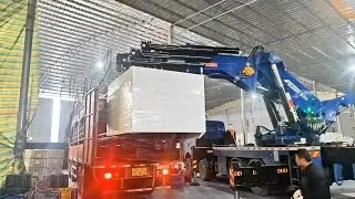 SQ Knuckle Boom Crane &ndash; No Counterweight Required for Safe Equipment Hoisting & Unloading in Indoor