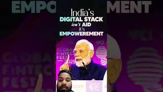 ​PM Modi: India Stack is a 'Ray of Hope' for Global South 🇮🇳